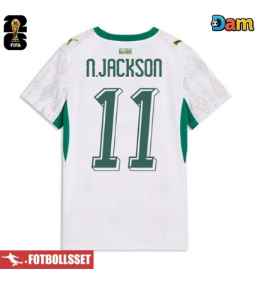 Senegal Nicolas Jackson #11 Hemmatröja Dam VM 2026 Kortärmad